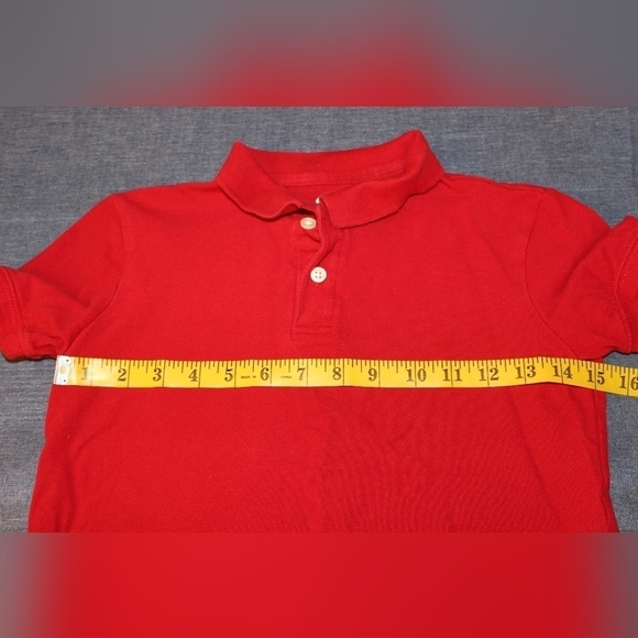 CARTER'S Boys Red Polo Shirt - Picture 2 of 3